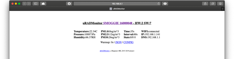 smoggie webserver