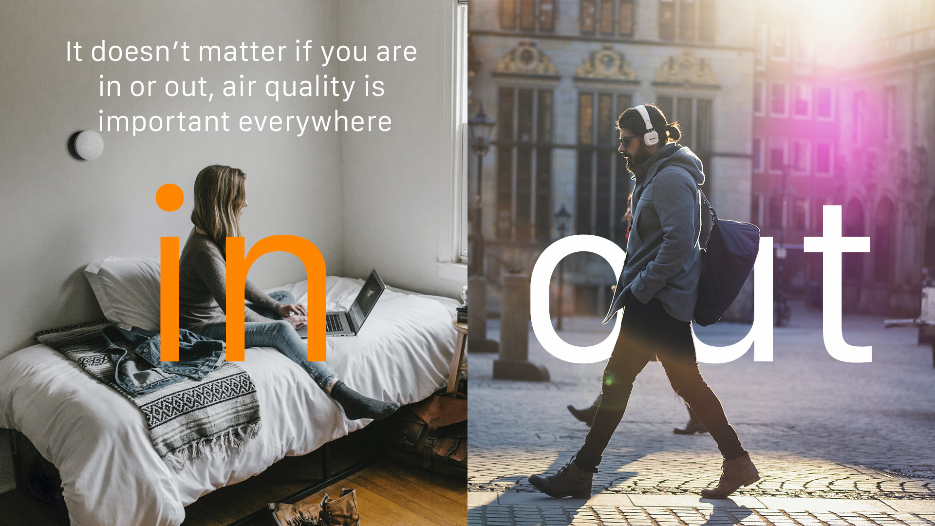 Indoors outdoors air quality